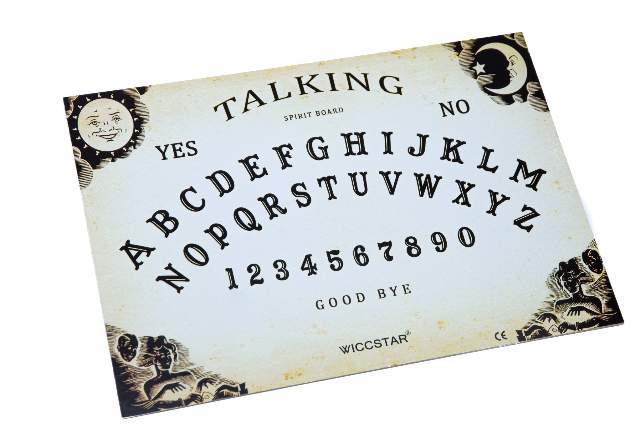 Ouija Board With Engraved Planchette - WICCSTAR