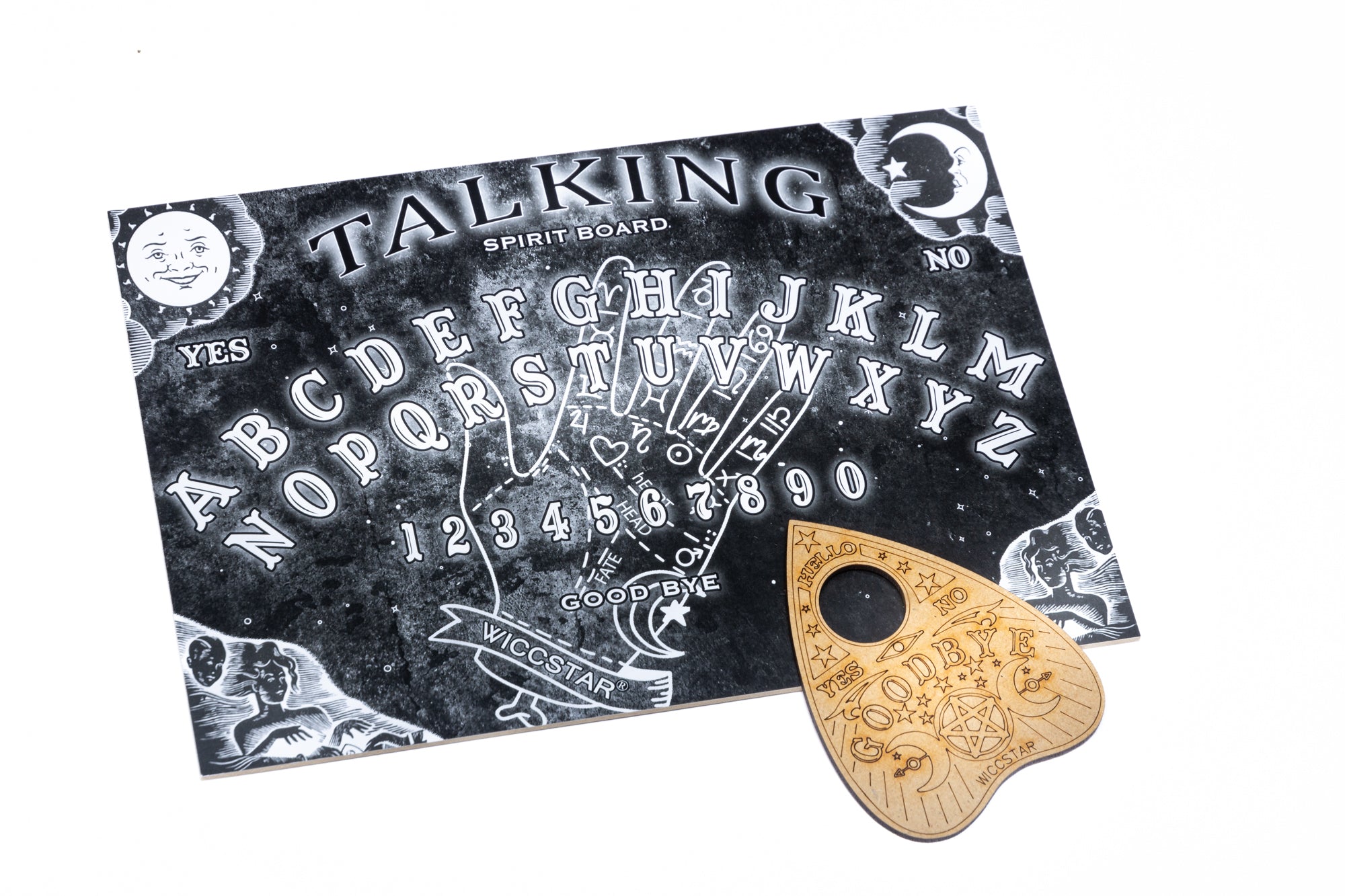 Black Ouija Board - WICCSTAR