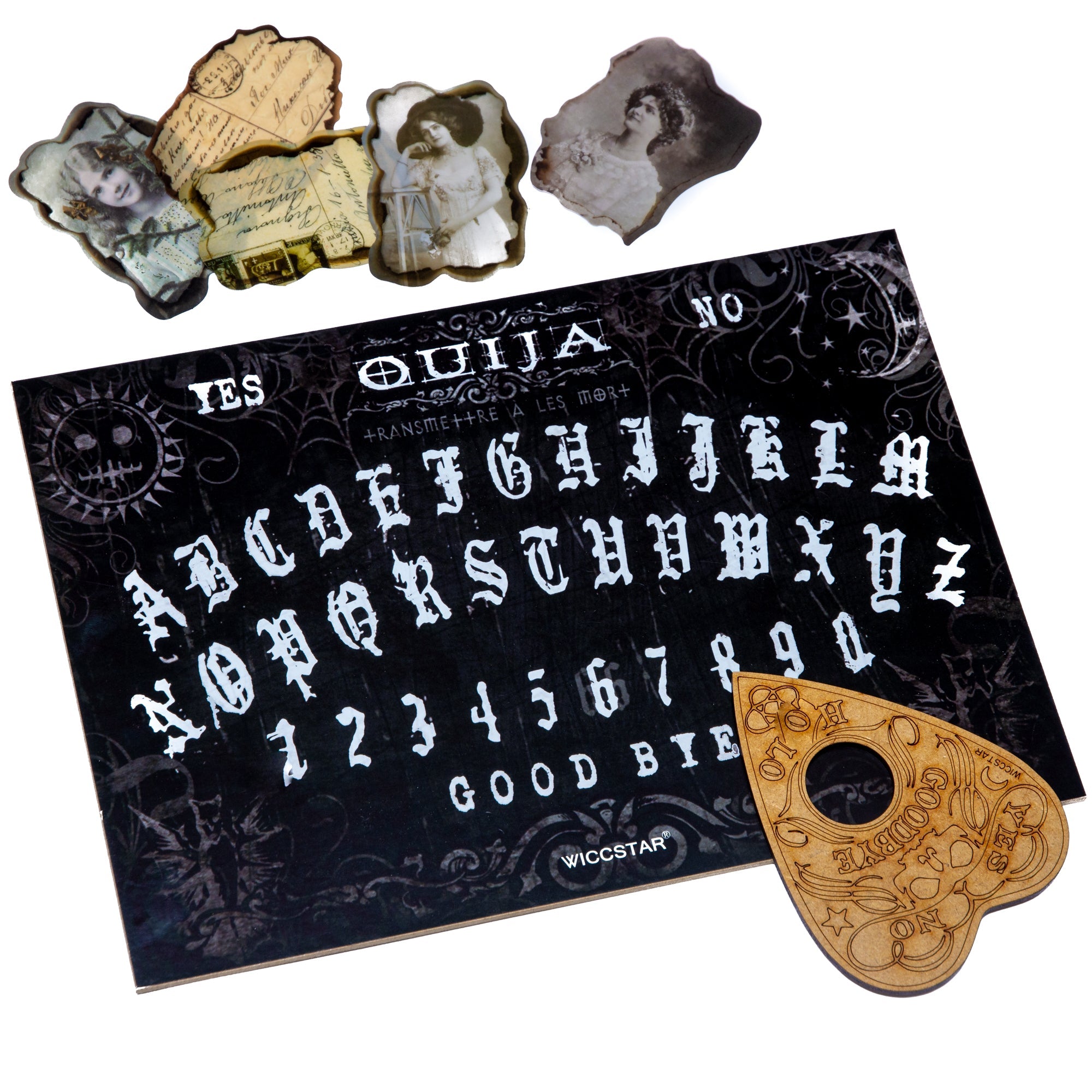 Black Ouija Board - WICCSTAR