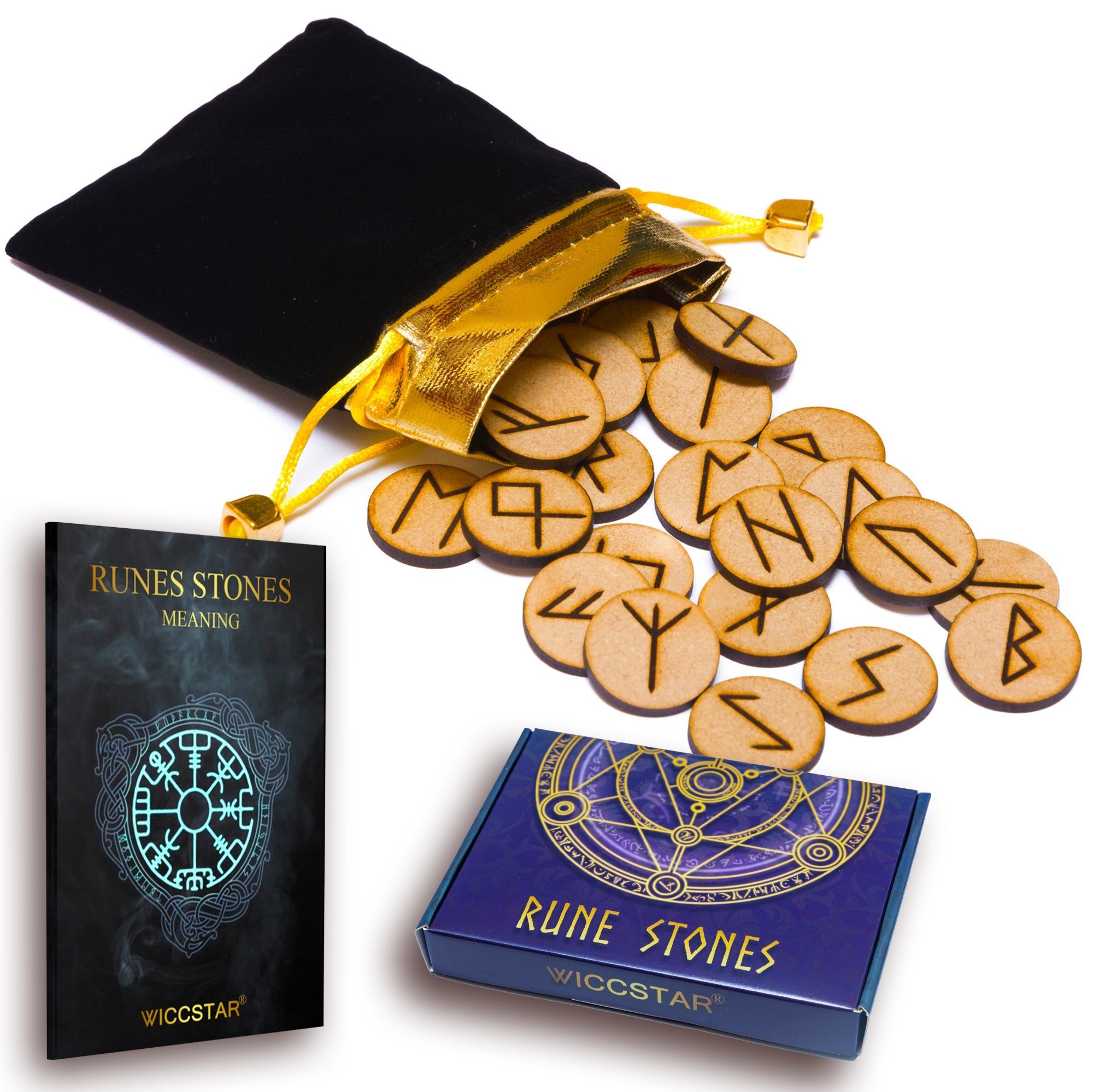 Magic Rune Stones set - WICCSTAR
