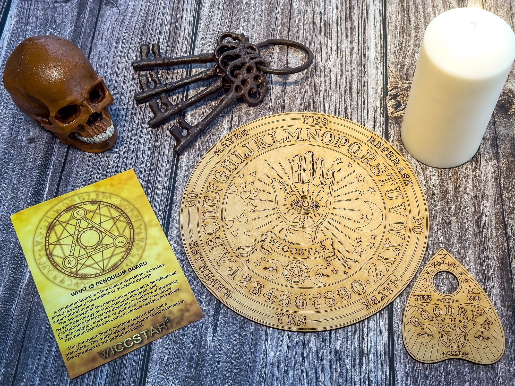 Engraved Pendulum Board - WICCSTAR