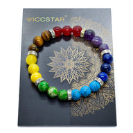 Triple 7 Chakra Balancing Bracelet